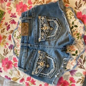 Soundgirl Junior Jean Shorts size 1